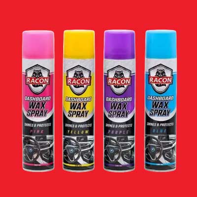 اسپری واکس داشبورد خودرو راکون