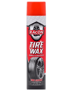 تصویری از بسته ۱۲ عددی اسپری واکس و براق‌کننده تایر راکن با طراحی حرفه‌ای و جذاب.