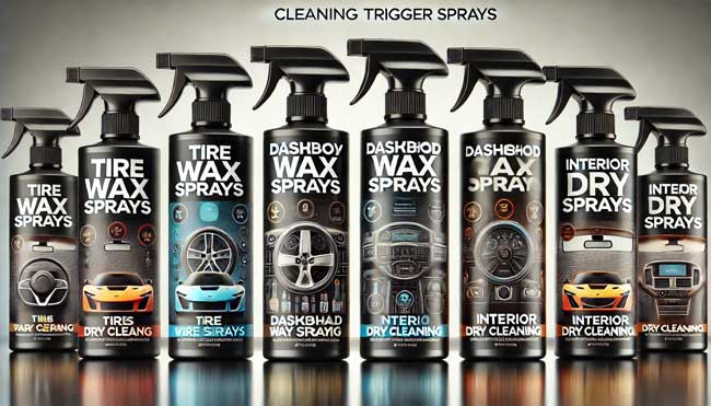 بسته شش عددی تریگرهای نانو واش پاور | شرکت نانو واش پاور اسپری تریگر