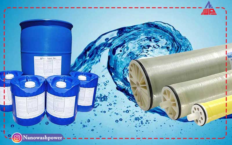 آنتی اسکالانت (antiscalant) | شرکت نانو واش پاور بشکههای ذخیرهسازی آنتیاسکالانت در محیط خشک و خنک