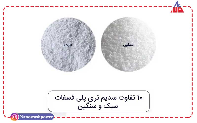 10 تفاوت بین سدیم تری پلی فسفات STPP سبک و سنگین 2 min | سدیم تری پلی فسفات (STPP) چیست؟ کاربردها، مزایا و خطرات این ترکیب شیمیایی | شرکت نانو واش پاور