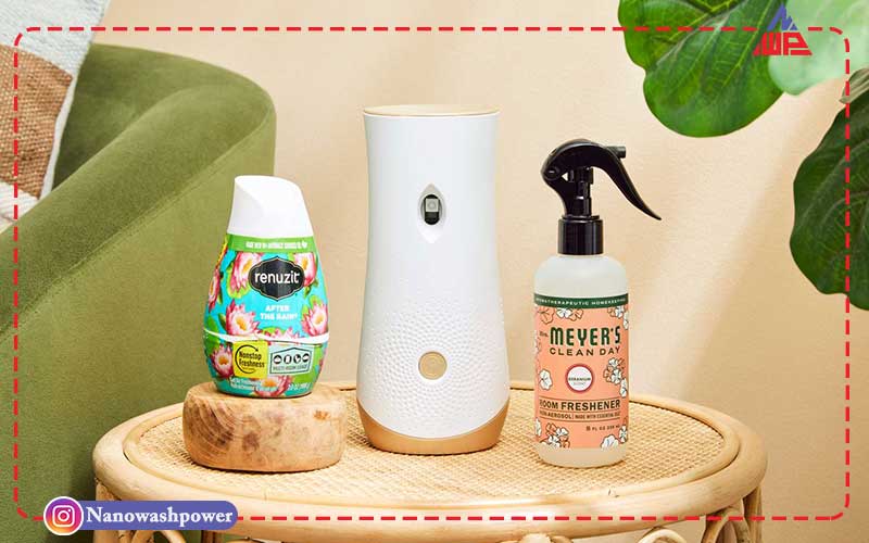 فرمول خوشبوکننده هوا به صورت قرص | راه اندازی خط تولید + فرمولاسیون واقعی | شرکت نانو واش پاور استفاده از اسپری خوشبوکننده هوا در منزل، خودرو و محیطهای کاری برای ایجاد هوایی خوشبو و مطبوع